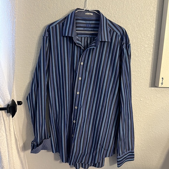 Bugachi UOMO Long sleeve button dress shirt - Picture 3 of 6